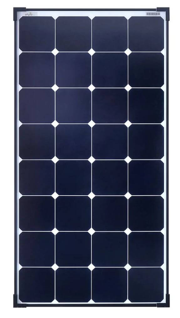 offgridtec Solaranlage Wohnmobil Solaranlage SPR-F 120W 12V EBL optional,  120 W, Monokristallin, (Set), Flexibles High-End Solarmodul