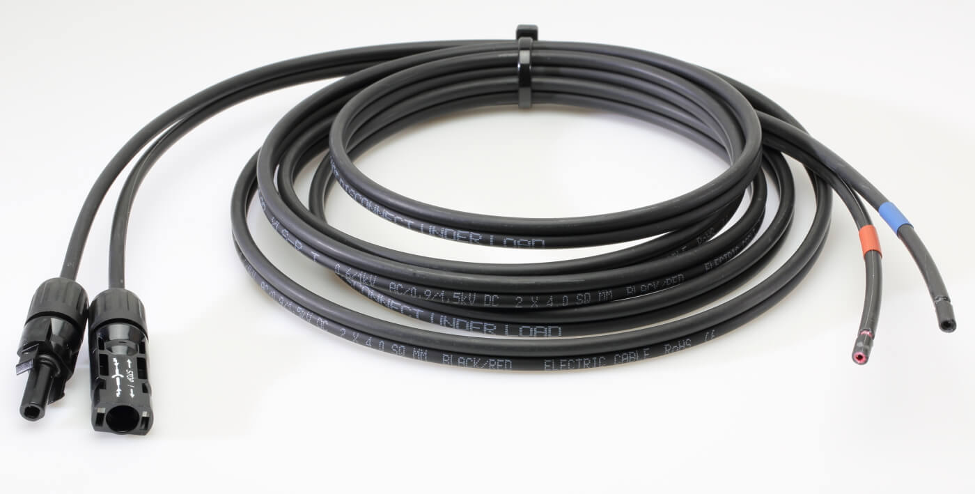 Steckverbinder-Paar für Kabel max. 4mm²
