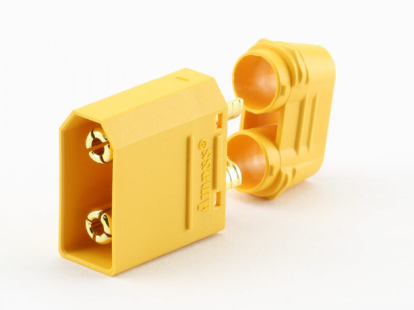 XT90 H Stecker · Nylon · Kontakte vergoldet · Amass High Quality Product