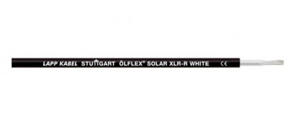 1 x 4 mm² · Lapp Ölflex XLR-R WH/BK Solarkabel · Meterware