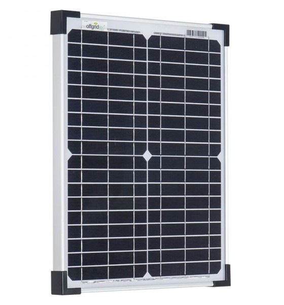 Offgridtec 20 W MONO 12 V Solarpanel · 420 x 360  mm