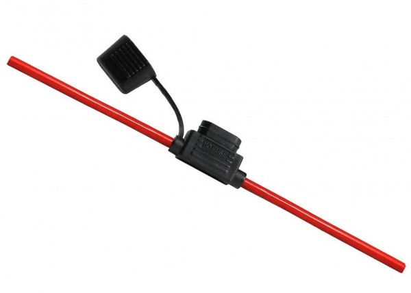 Kfz-Flachsicherungshalter inkl. 4,0 mm² Kabel