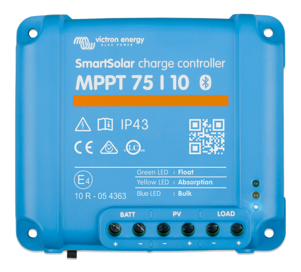 Victron SmartSolar MPPT 75/10 Laderegler 12 V / 24 V · 75 V / 10 A