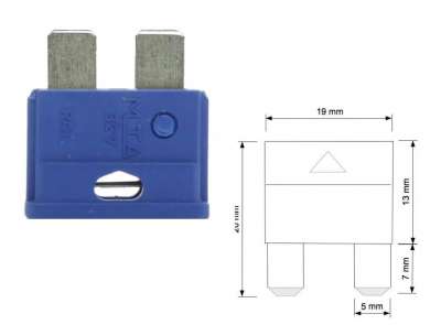 Lot De 5 Fusibles MEGA-Fuse Offgridtec 60A 32V